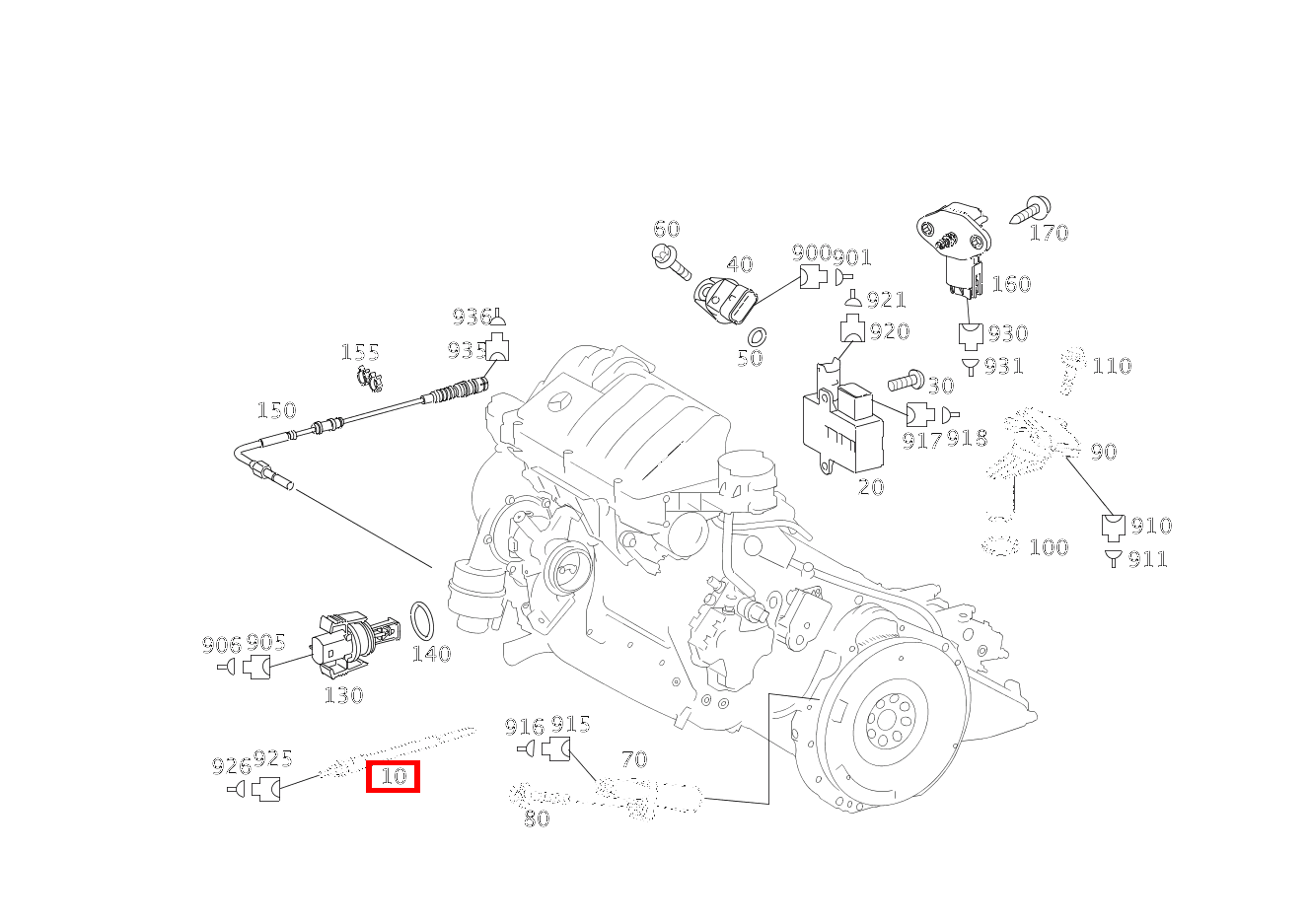 Glühkerze A 200 CDI CP 169