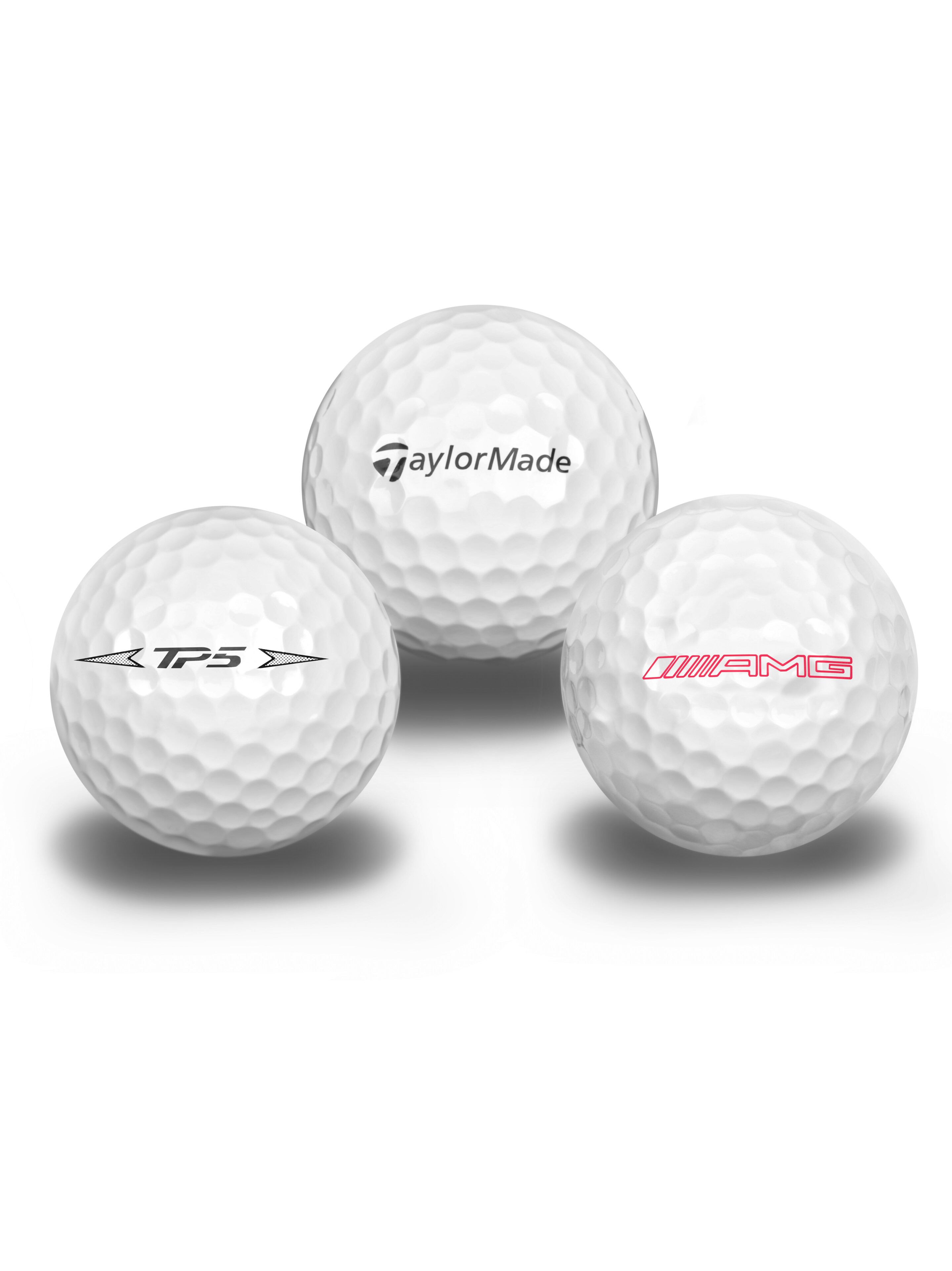 Mercedes-Benz - AMG Golfbälle, 3er-Set, weiß
