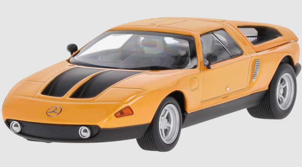 Experimentalfahrzeug C 111 / II (1970) weißherbst, Minichamps, 1:43 Experimentalfahrzeug C 111 / II (1970) weißherbst, Minichamps, 1:43