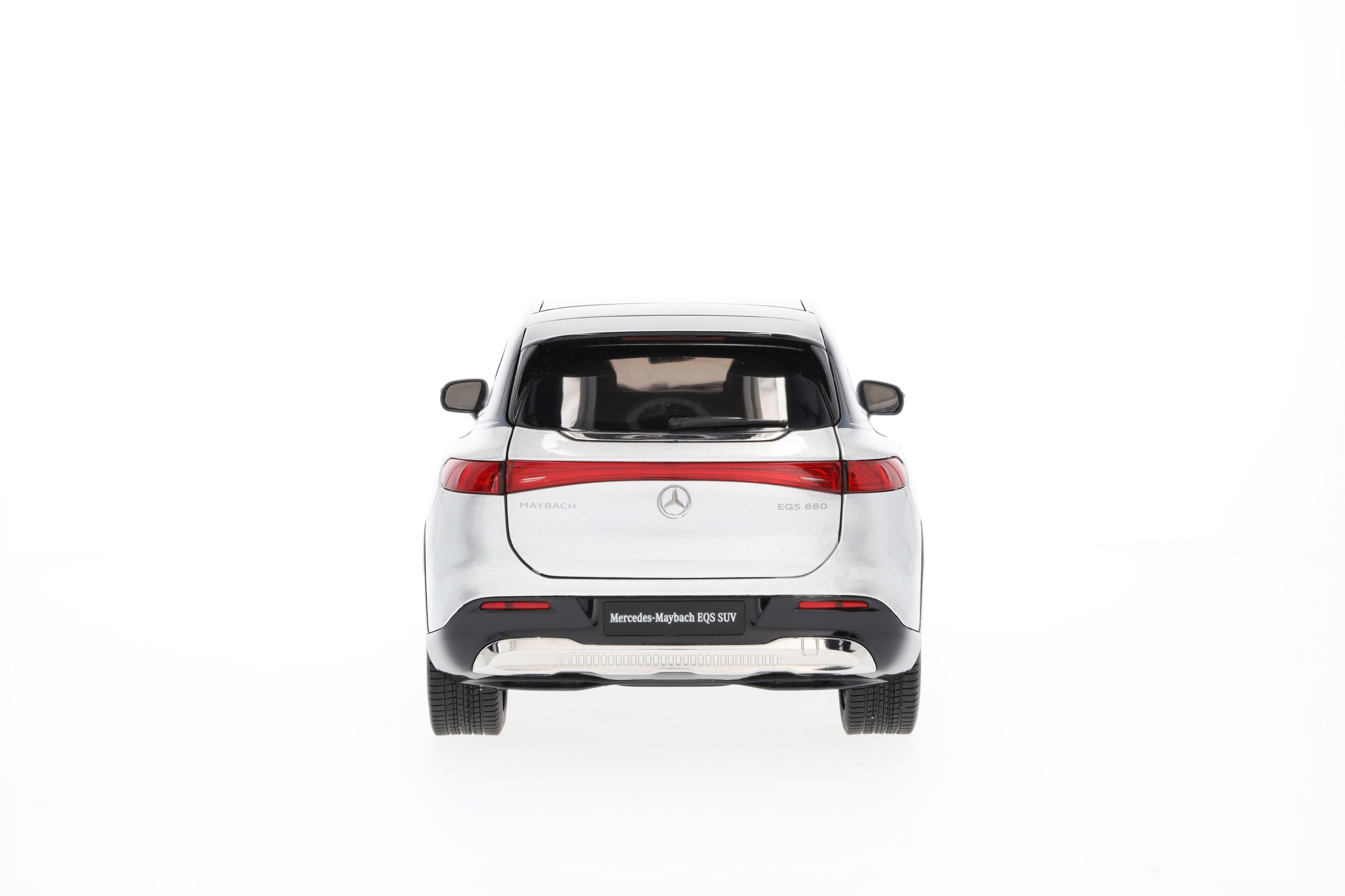 Mercedes-Benz - Mercedes-Maybach EQS 680 SUV, X296 sodalithblau / hightechsilber, 1:18