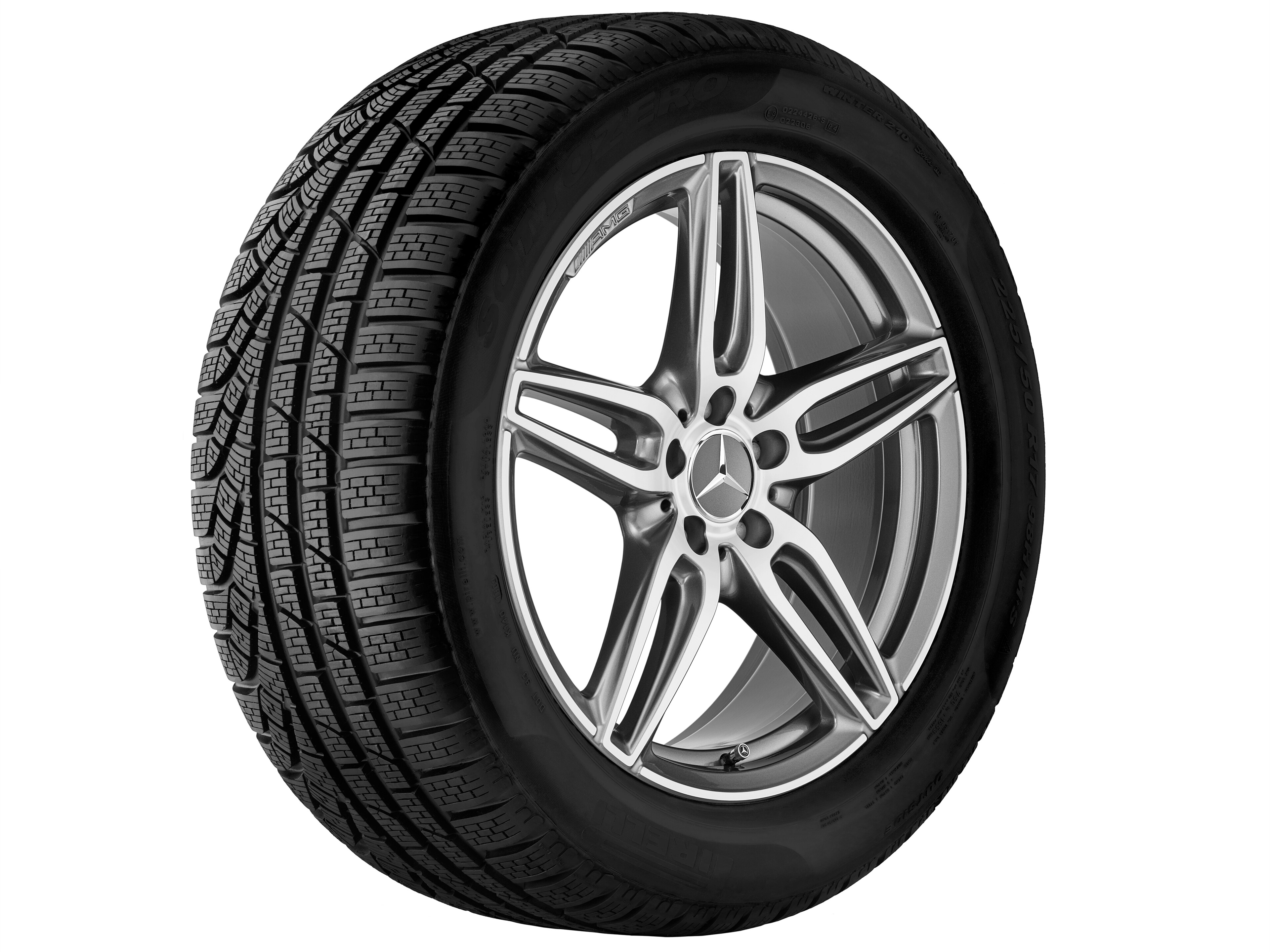 AMG 5-Doppelspeichen-Rad, 48,3 cm (19 Zoll)