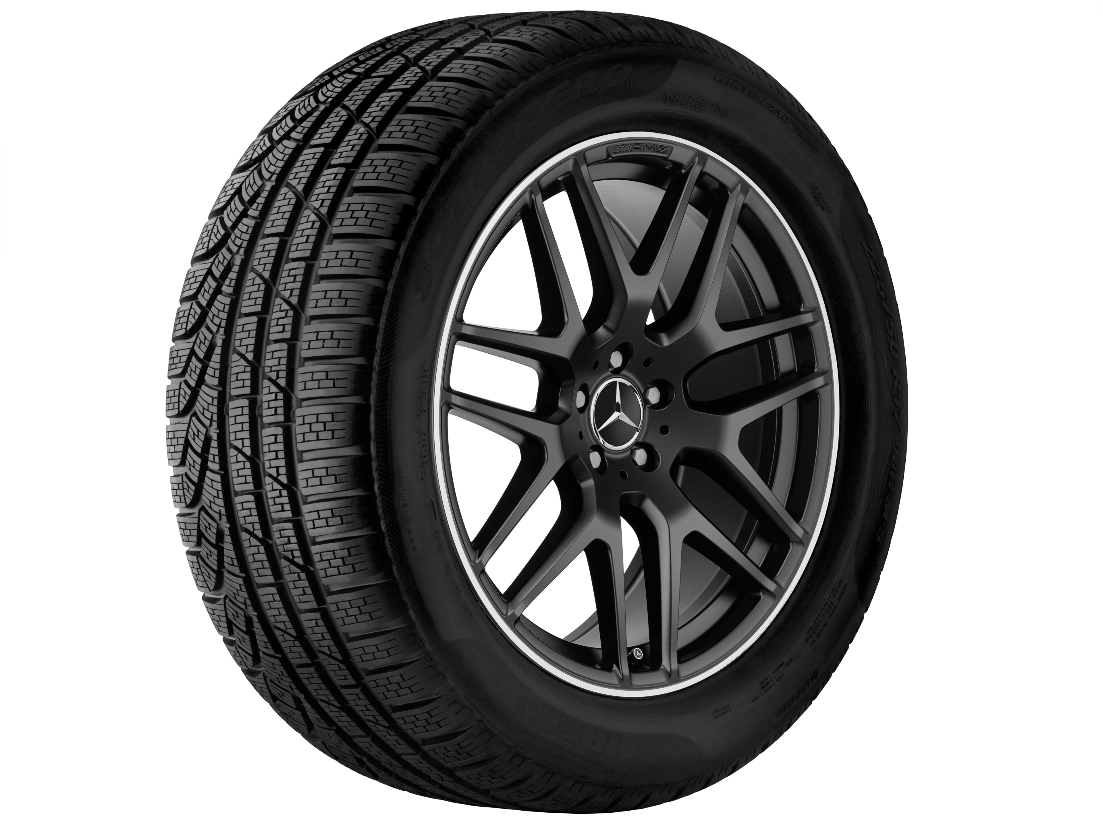 AMG Leichtmetallrad, im Kreuzspeichen-Design,