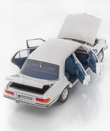 450 SEL W 116 (1976-1980) weiß, Norev, 1:18 450 SEL W 116 (1976-1980) weiß, Norev, 1:18