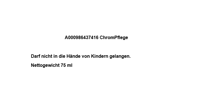 Mercedes-Benz - Chrompflege