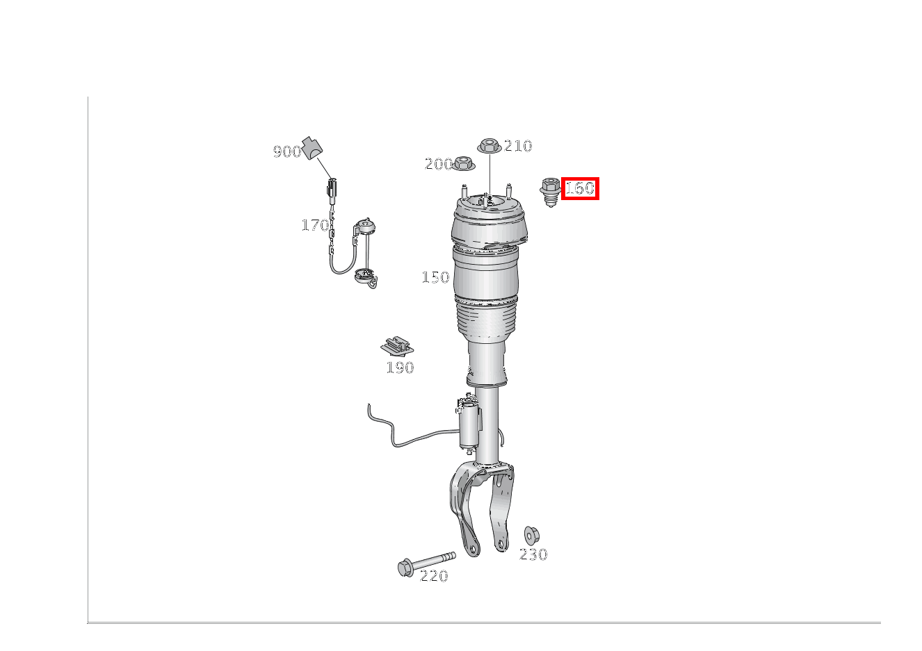 Verbindungsblech RECHTS Mercedes-AMG GLS 63 4MATIC Off-Roader 166