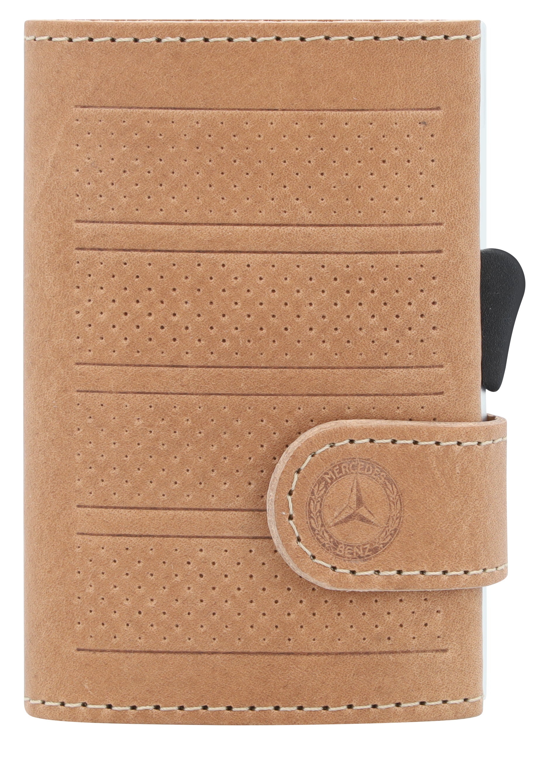 Mercedes-Benz - Mini-Geldbörse, cognac