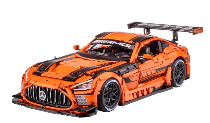 Mercedes-AMG GT3, Klemmbaustein Modell, C190 Mercedes-AMG GT3, Klemmbaustein Modell, C190