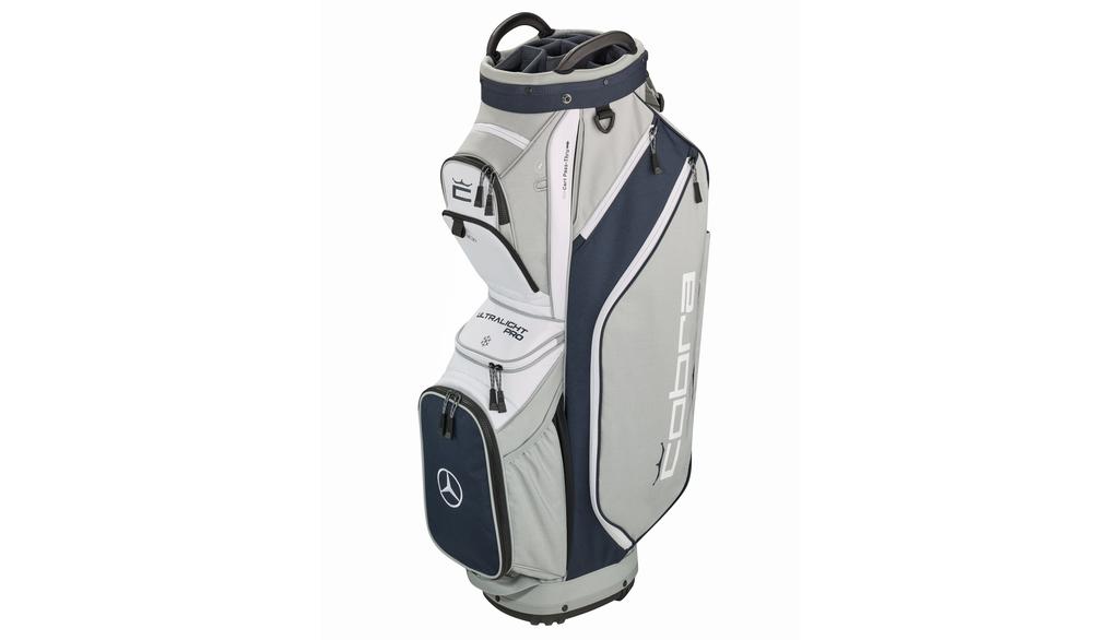 Golf-Cartbag, Ultralight Pro grau / navy, Polyester