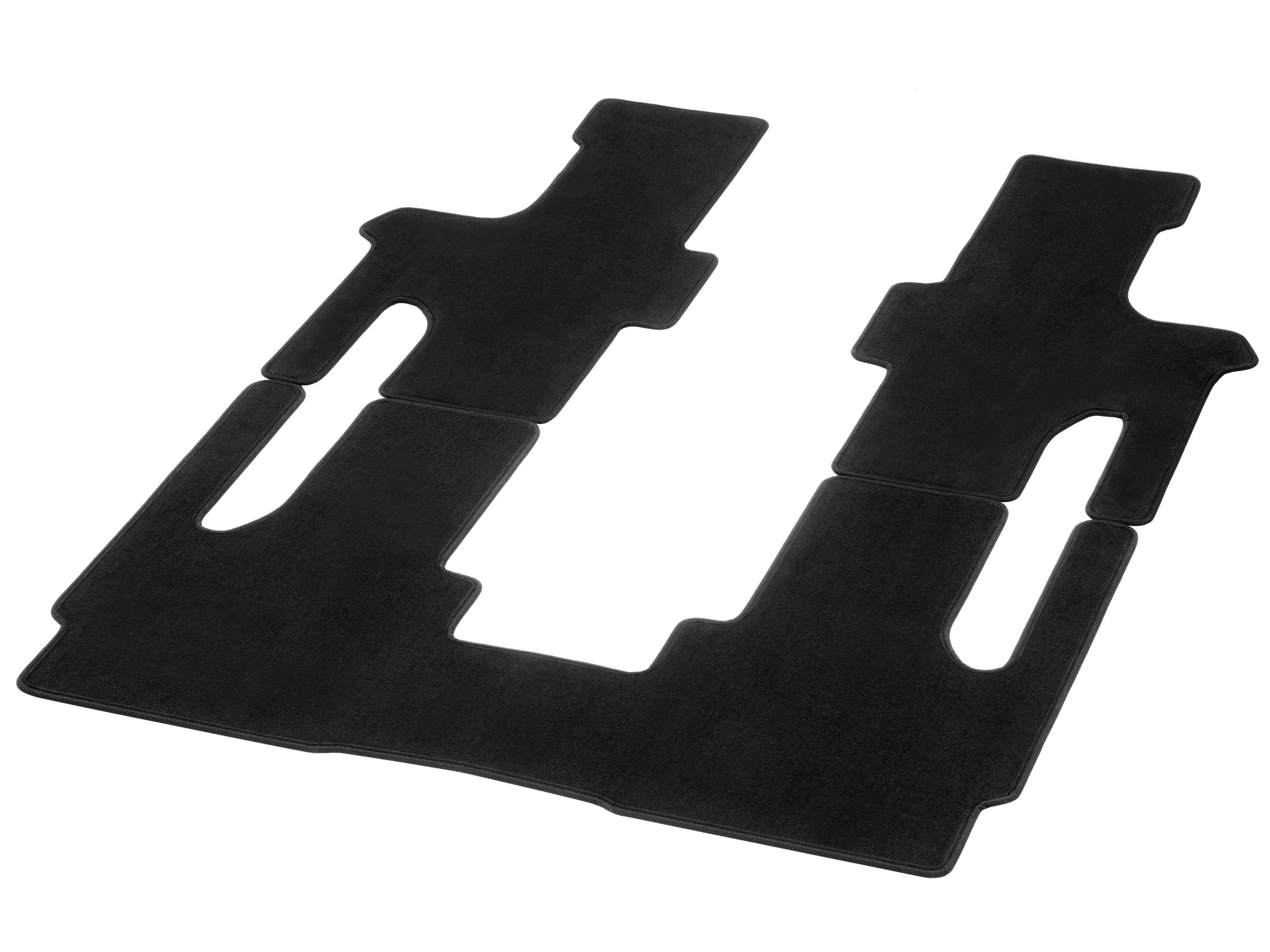 Veloursmatten, Fahrgastraum, mit Doppelschien