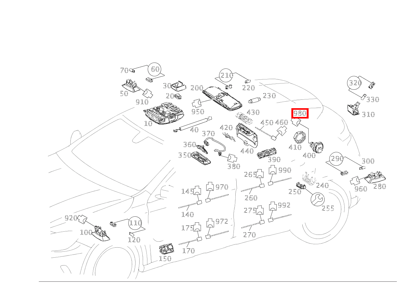 Stecker STECKDOSE LADERAUM X58/4; 3-PIN WDF2 Mercedes-AMG GLA 45 4MATIC Sport Utility Vehicle 156