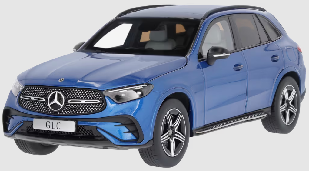GLC, AMG Line, X254 spektralblau, 1:18