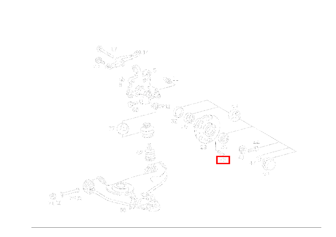Spannstift BREMSSCHEIBE AN RADNABE SL 500/500 SL 129