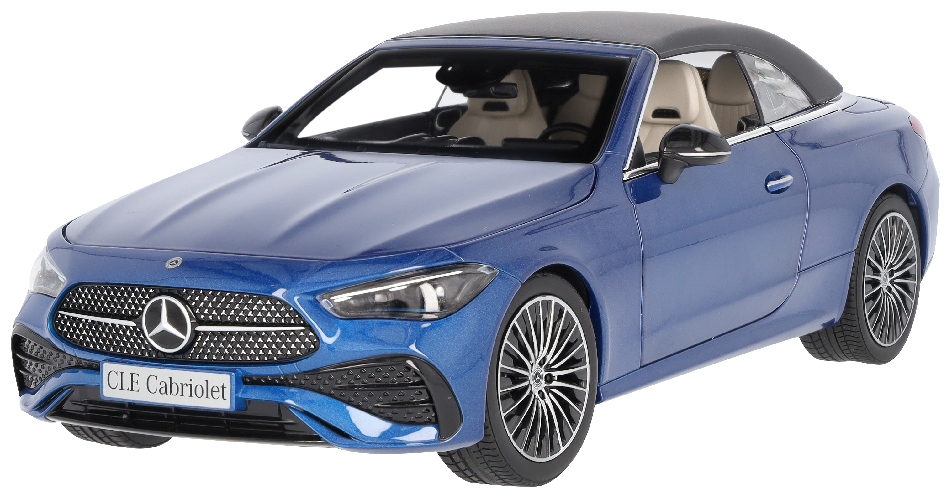 CLE Cabriolet, AMG Line, A236 spektralblau, 1:18