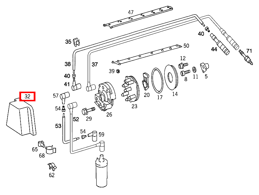 Schutzhaube E 300 T 4-Matic 124