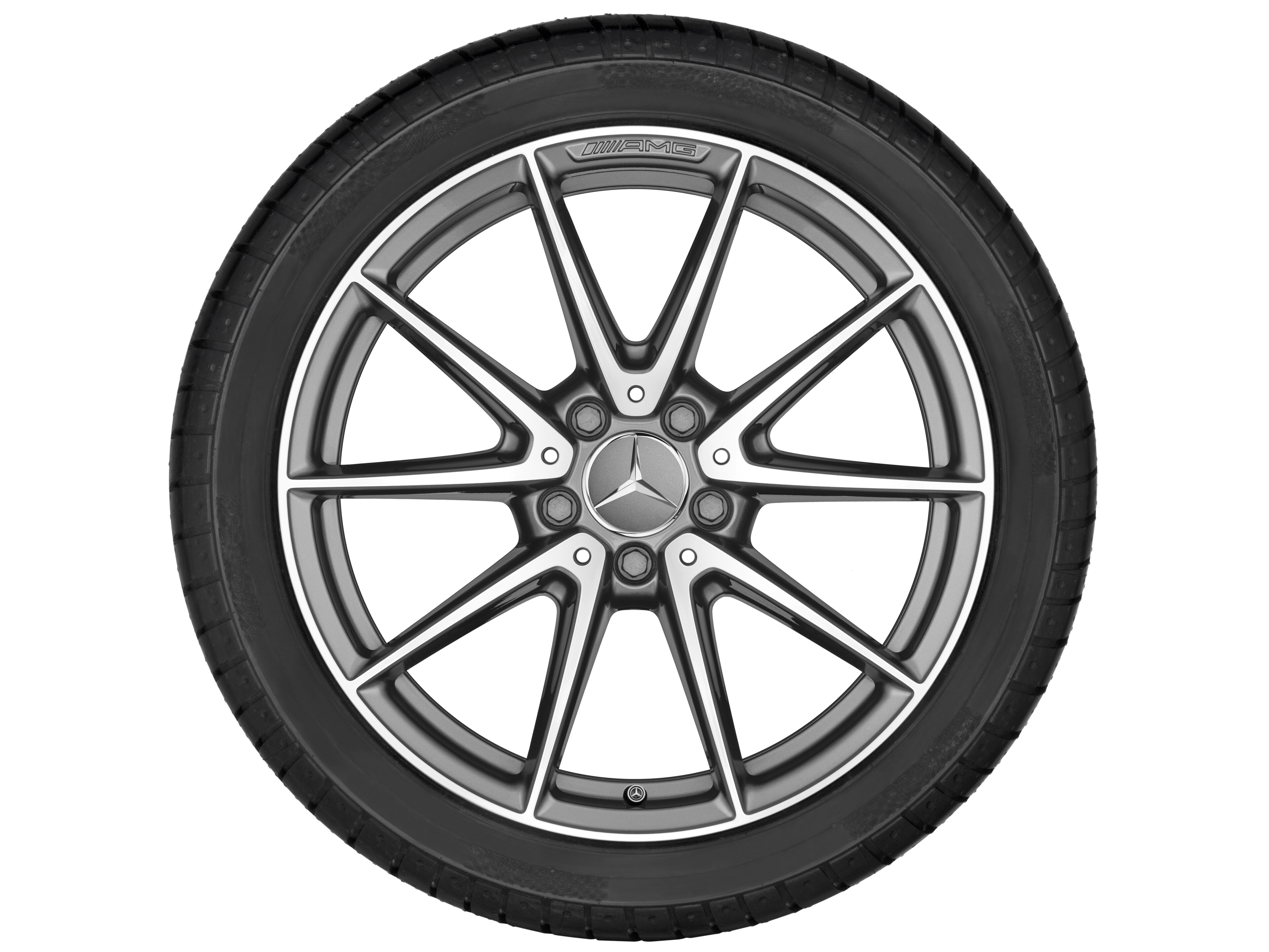 Mercedes-Benz - AMG 10-Speichen-Rad, 45,7 cm (18 Zoll) AMG 10-Speichen-Rad, 45,7 cm (18 Zoll)