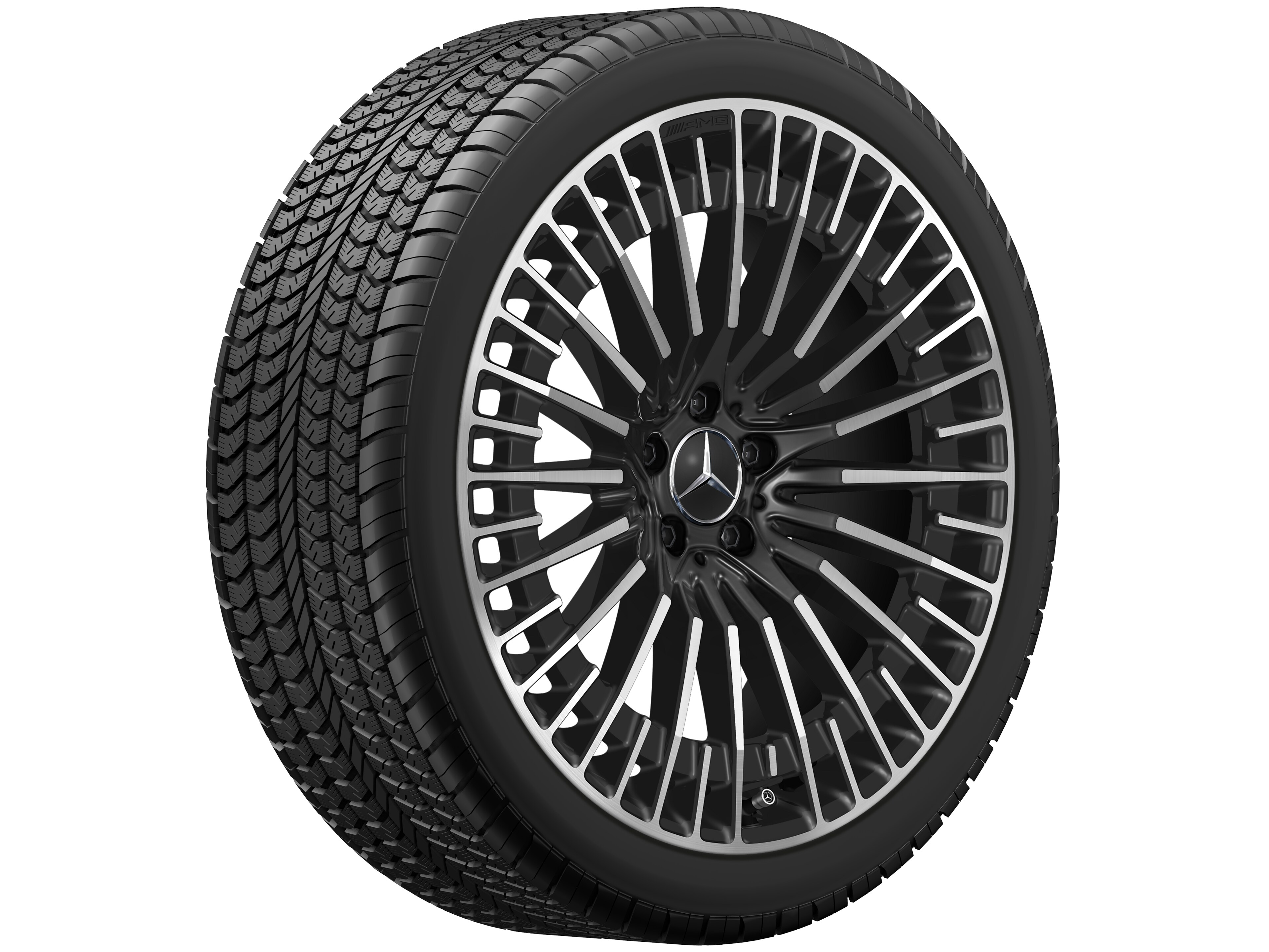 Mercedes-Benz - AMG Vielspeichen-Rad, 21 Zoll, 9 J x 21 ET 31, schwarz