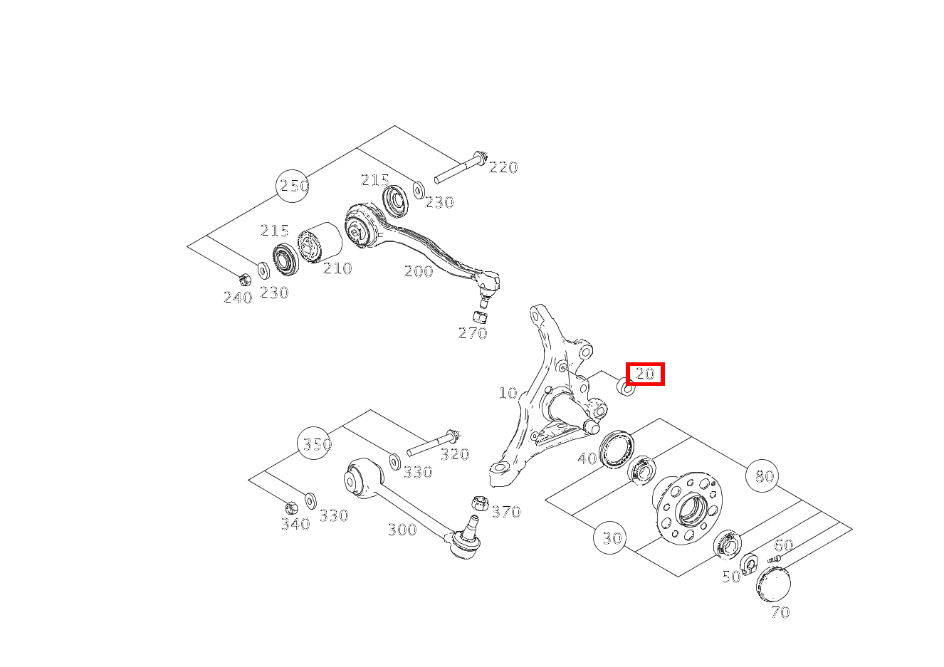 DICHTUNG UMLAUFEND Zwischen Drehzahlfühler und Achsschenkel GLC2504M 253