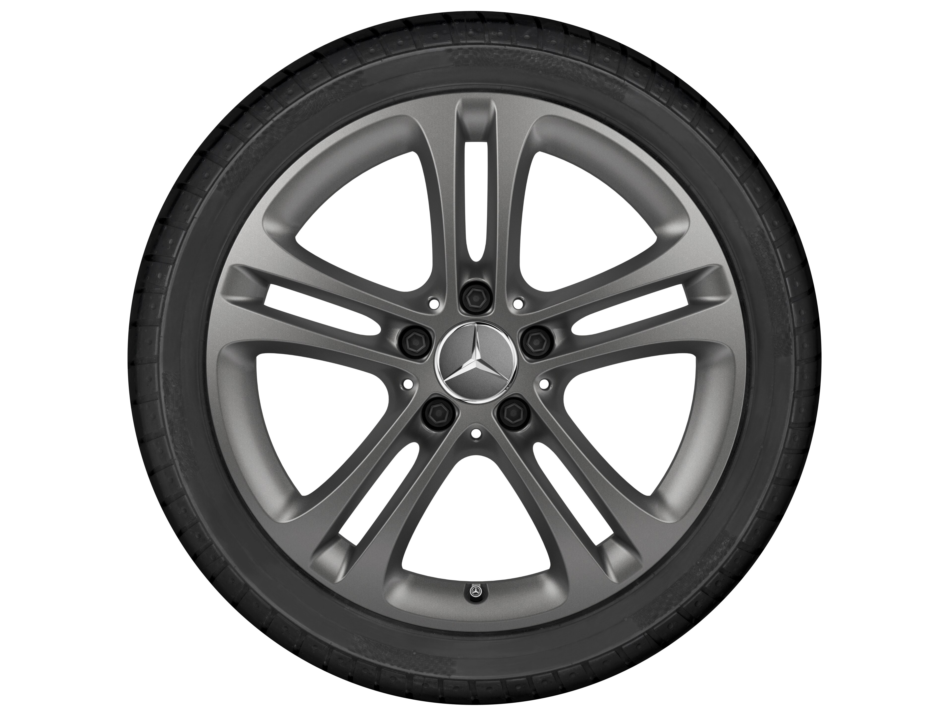 Mercedes-Benz - 5-Doppelspeichen-Rad, 43,2 cm (17 Zoll) 5-Doppelspeichen-Rad, 43,2 cm (17 Zoll)