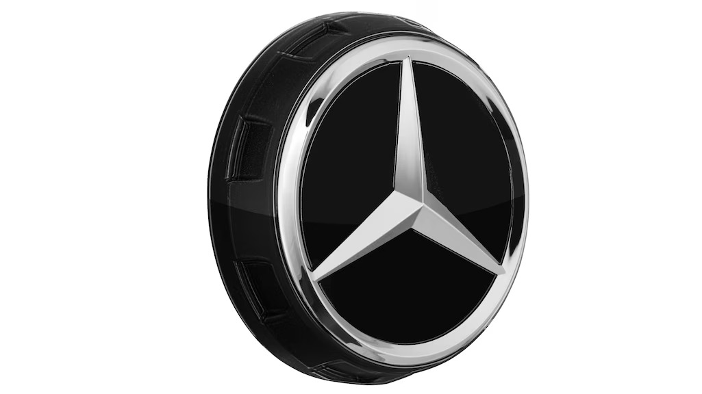 AMG Radnabenabdeckung, im Zentralverschlussdesign schwarz AMG Radnabenabdeckung, im Zentralverschlussdesign schwarz