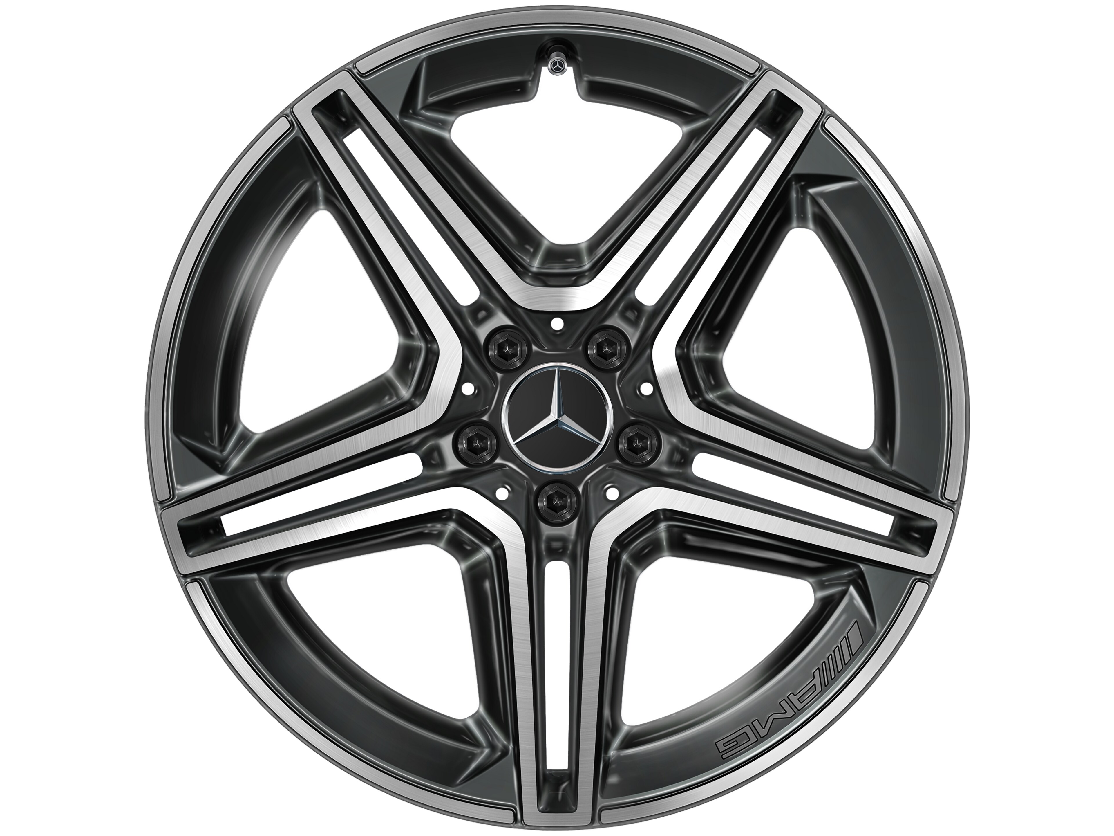 AMG 5-Doppelspeichen-Rad, 50,8 cm (20 Zoll), glanz