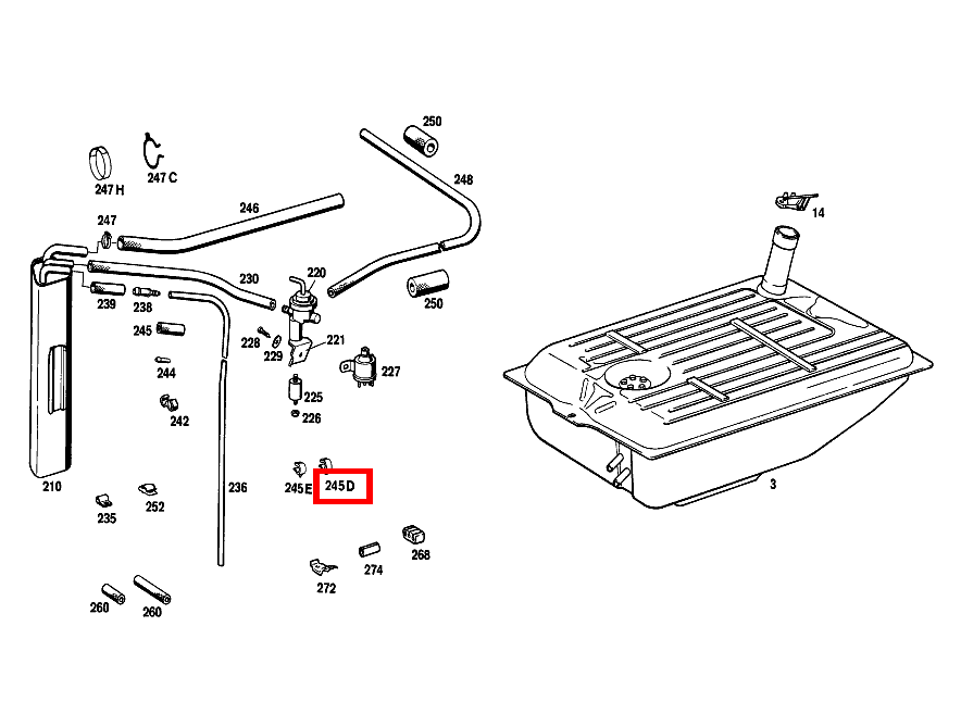 SCHLAUCHHALTER 280 C 114