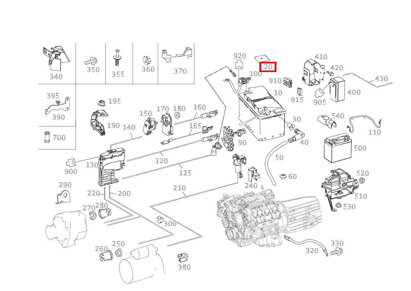 Schutzkappe FUER BATTERIE E 350 4MATIC Limousine BCA 212 Schutzkappe FUER BATTERIE E 350 4MATIC Limousine BCA 212