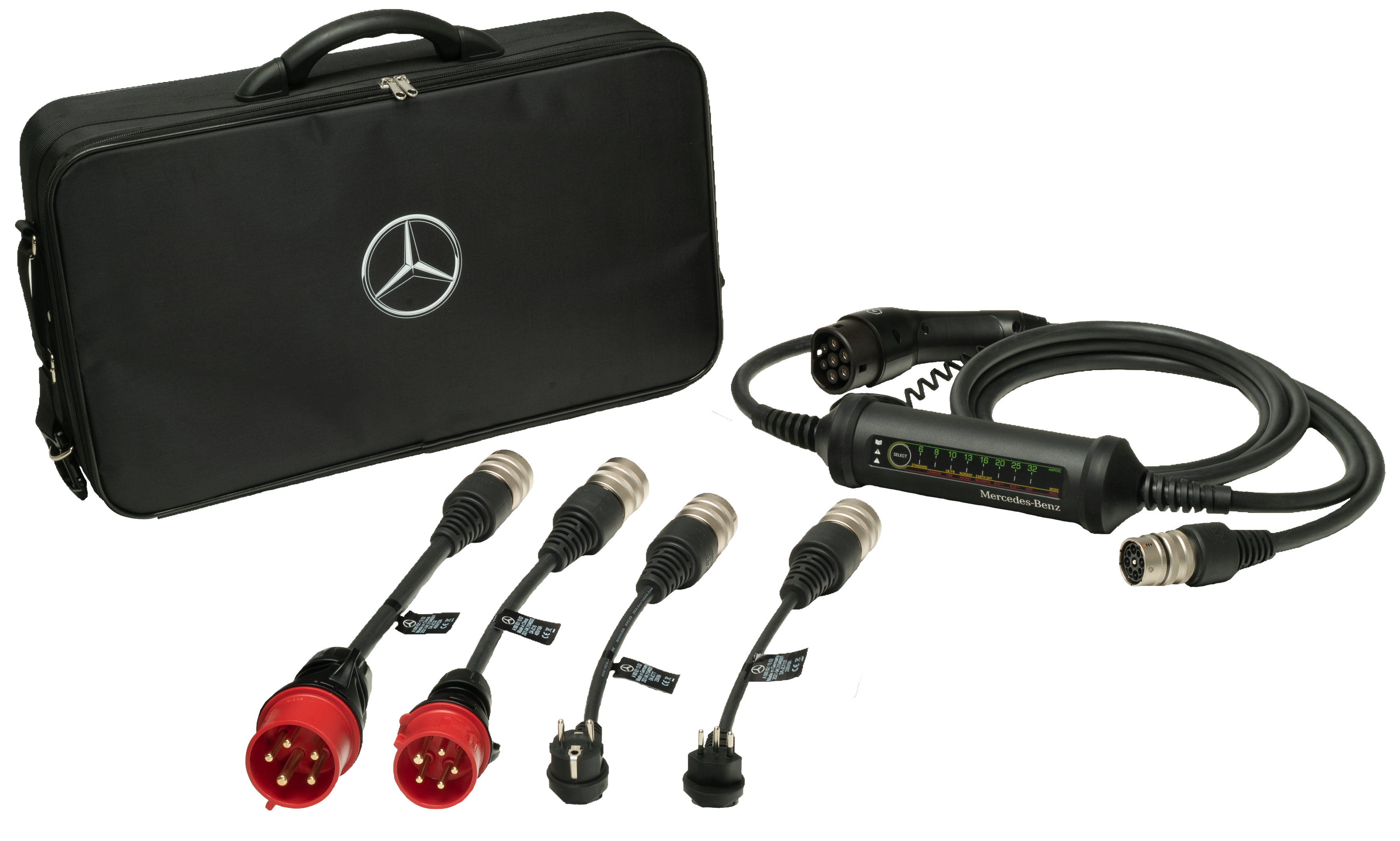 Flexibles Ladesystem, Set EU, 32/3-phasig, schwarz