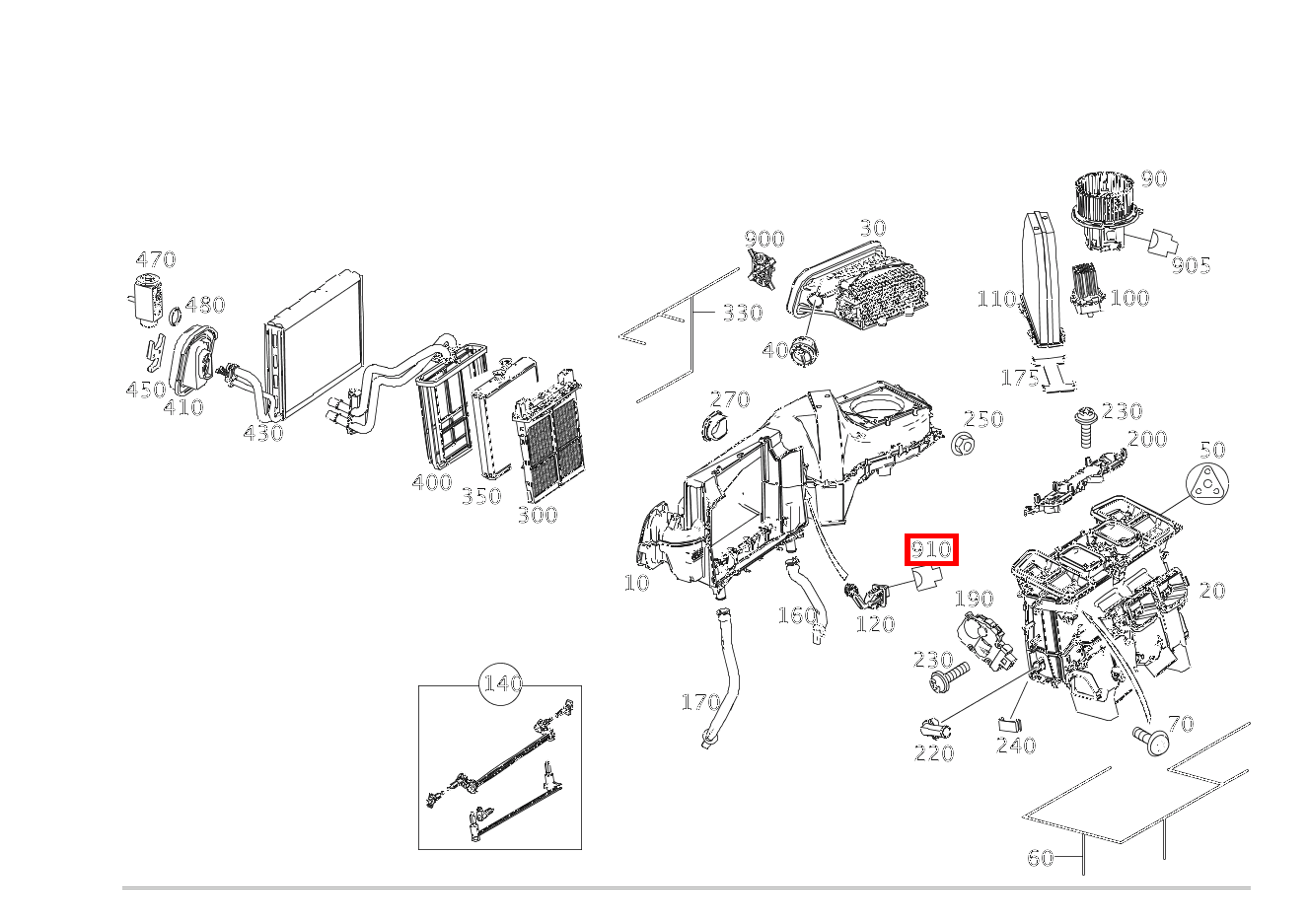 Steckhülsengehäuse TEMPERATURFUEHLER VERDAMPFER B10/6; 2-PIN MQS E 220 CDI T-Modell 253 Steckhülsengehäuse TEMPERATURFUEHLER VERDAMPFER B10/6; 2-PIN MQS E 220 CDI T-Modell 253
