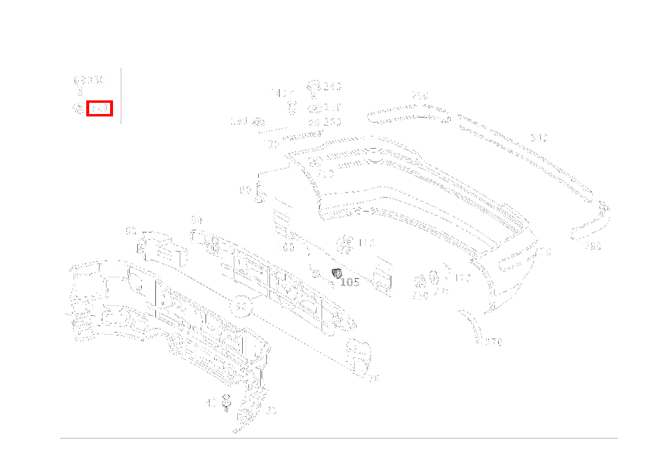 Sechskantmutter VERKLEIDUNG UNTERTEIL AN OBERTEIL; M5 SLK 320 AMG KOMP 170