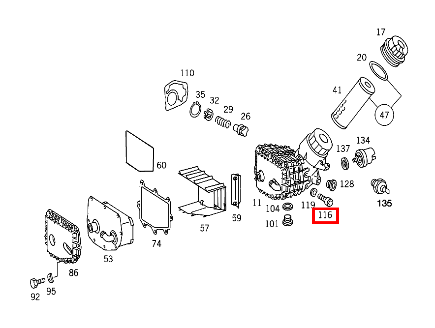Zylinder-Schraube OELFILTER AN ZYLINDERKURBELGEHAEUSE M 8X30; M8X30-10.9 G 320 STLA 463 Zylinder-Schraube OELFILTER AN ZYLINDERKURBELGEHAEUSE M 8X30; M8X30-10.9 G 320 STLA 463