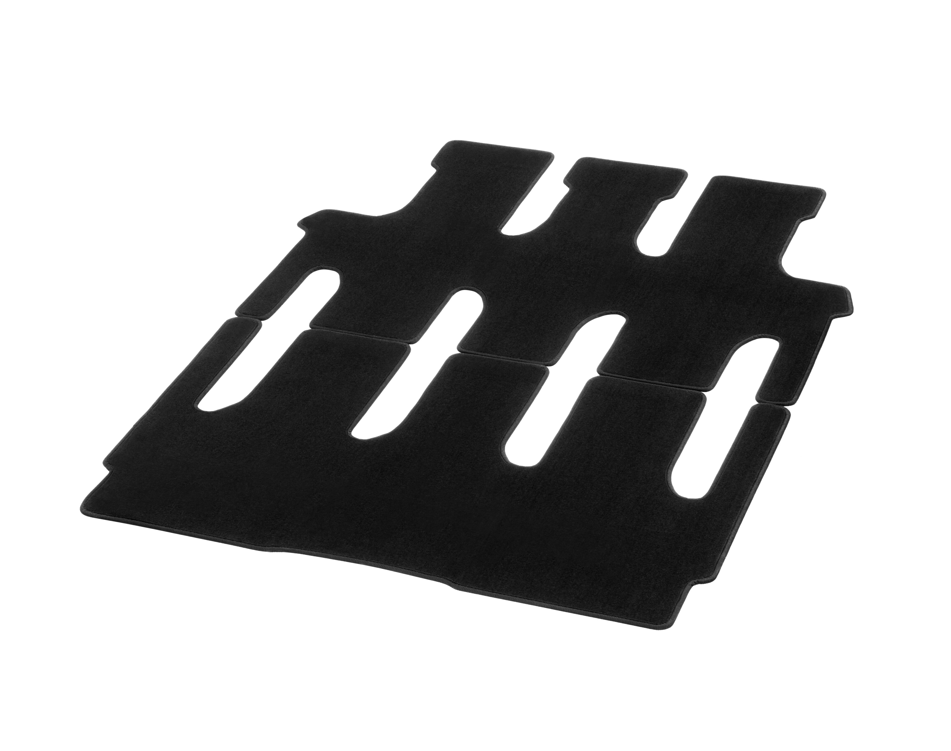 Veloursmatten, Fahrgastraum, mit Einfachschie