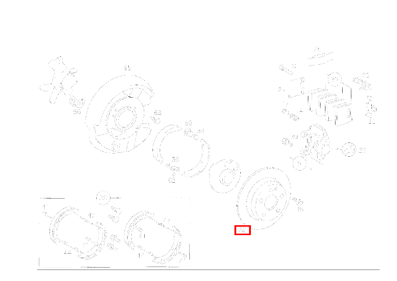 Bremsscheibe OHNE BELUEFTUNG E 36 AMG 124
