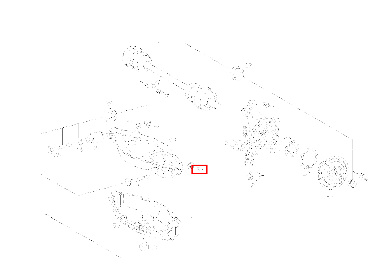 Sechskantmutter FEDERLENKER AN RADTRAEGER; M14X1.5 SLK 200 KOMPRESSOR 170