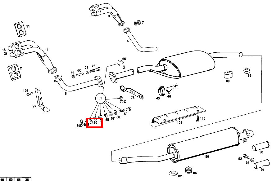 Tellerfeder 240 D 3.0 115