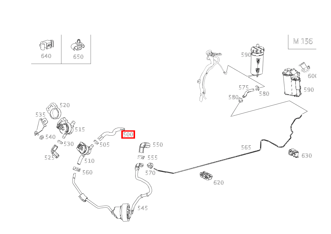 Regenerierleitung MOTOR AN REGENERIERVENTIL für C-Klasse 204 kaufen 