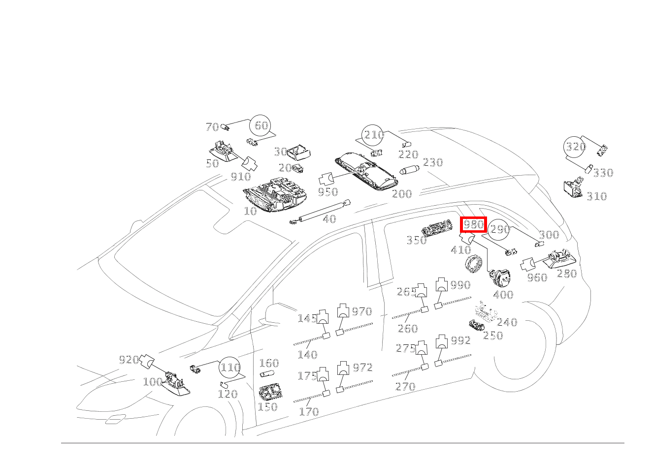 Stecker STECKDOSE LADERAUM X58/4; 3-PIN WDF2 B220 4M 246