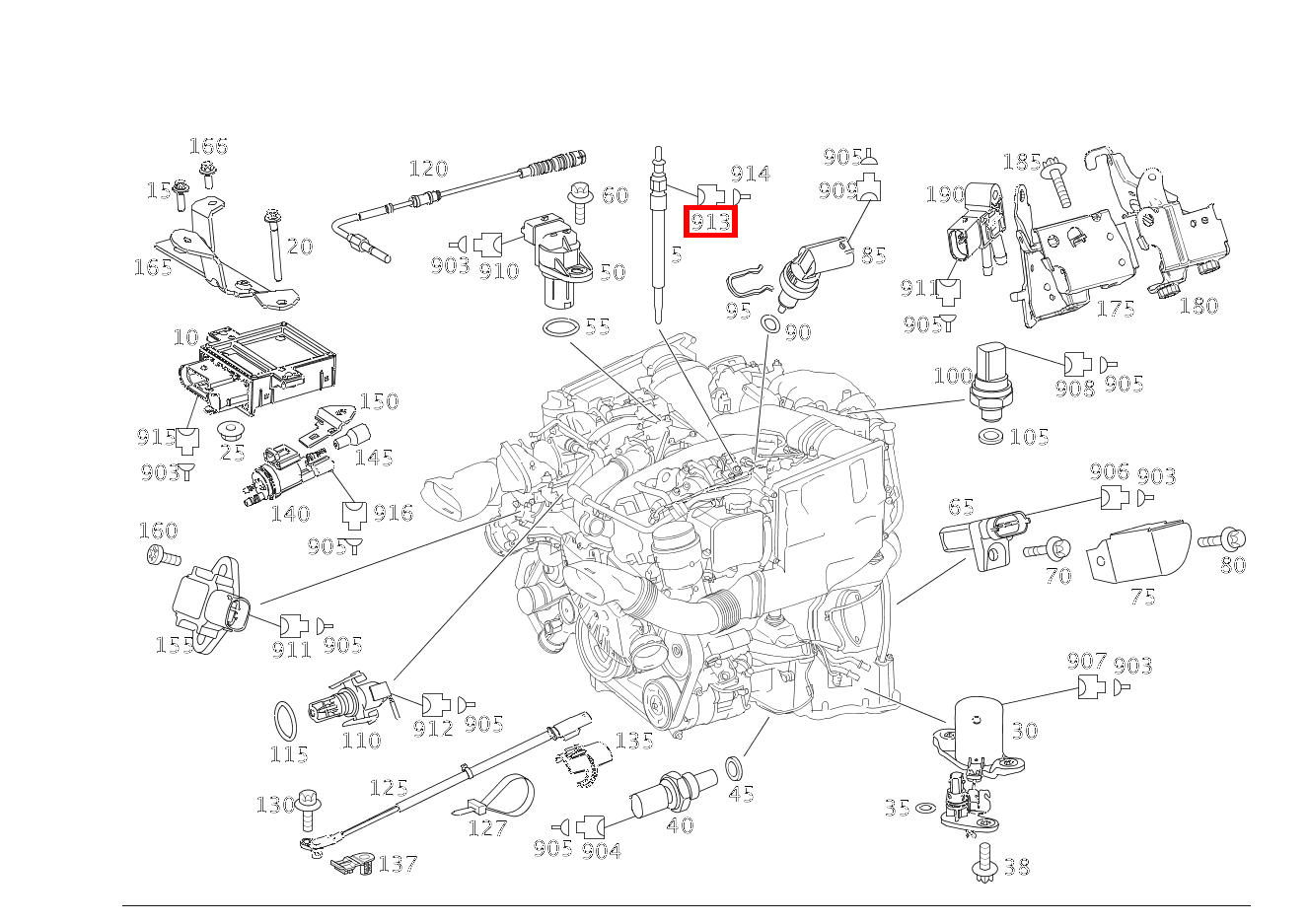 Kupplung, Mechanisch Glühkerze E350TCDI 4M BE 212