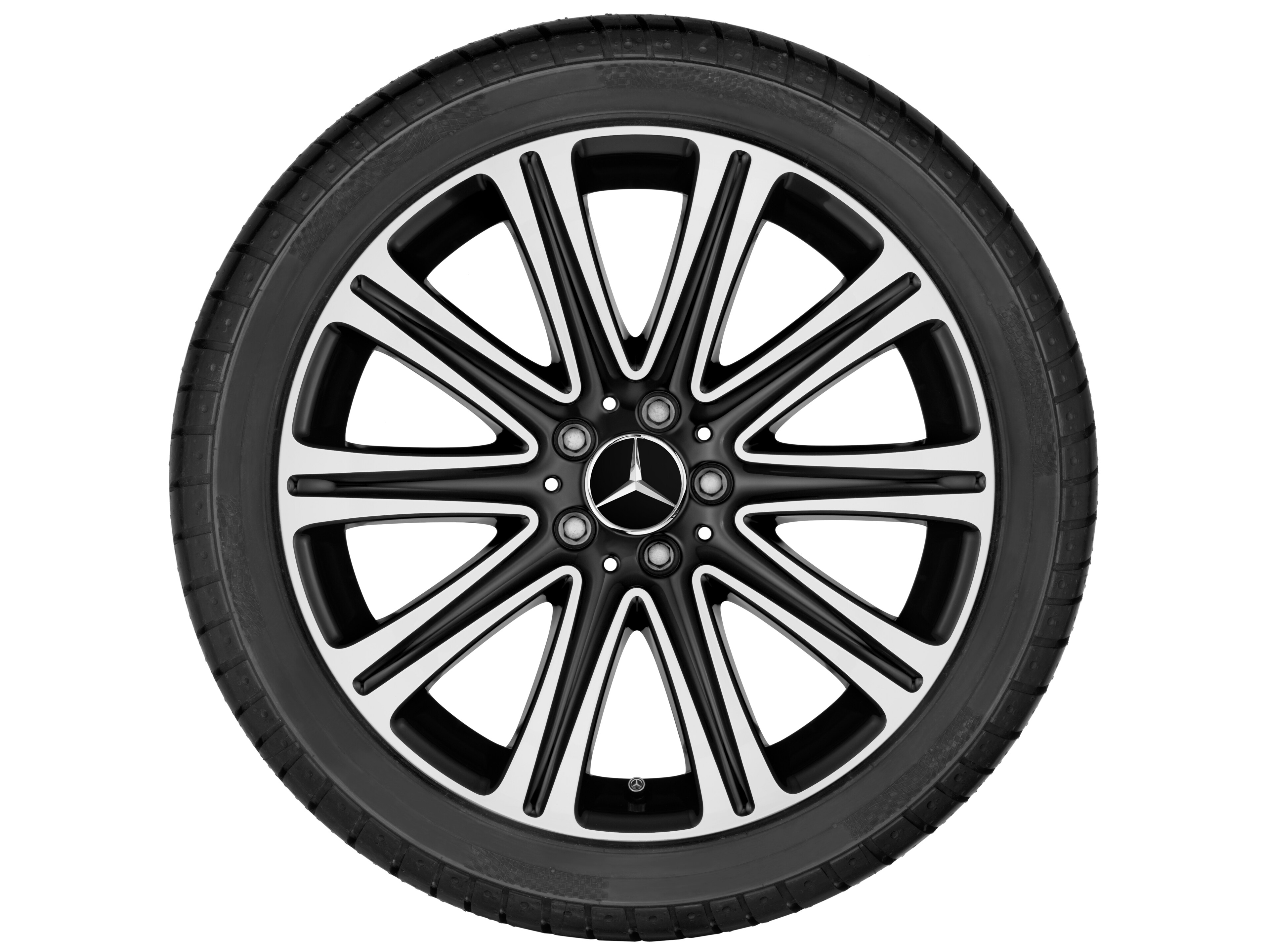 10-Speichen-Rad, 48,3 cm (19 Zoll), glanzgedr