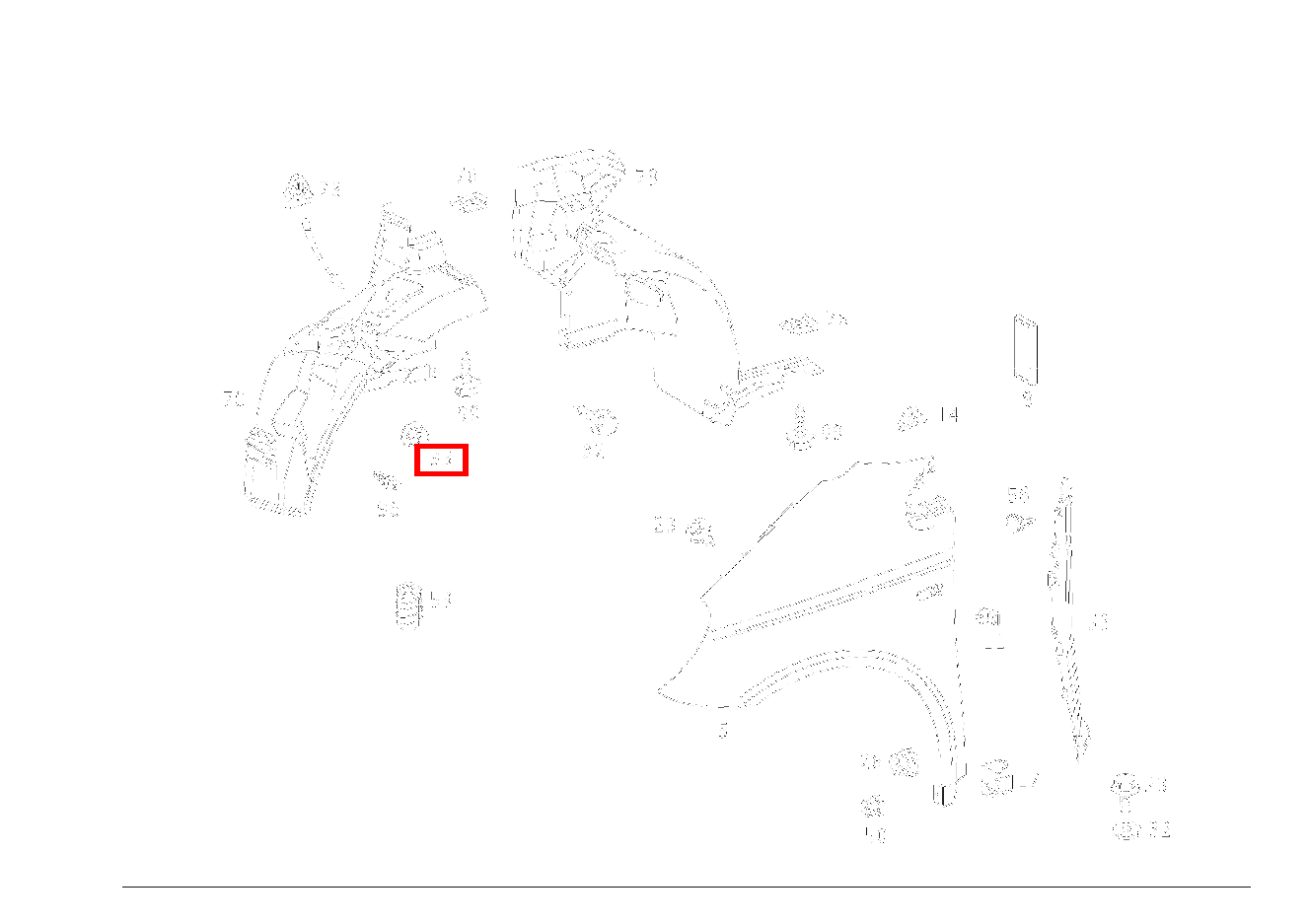 KUNSTSTOFFMUTTER ABDECKUNG VORN RECHTS Vaneo 1.6 TREND 414