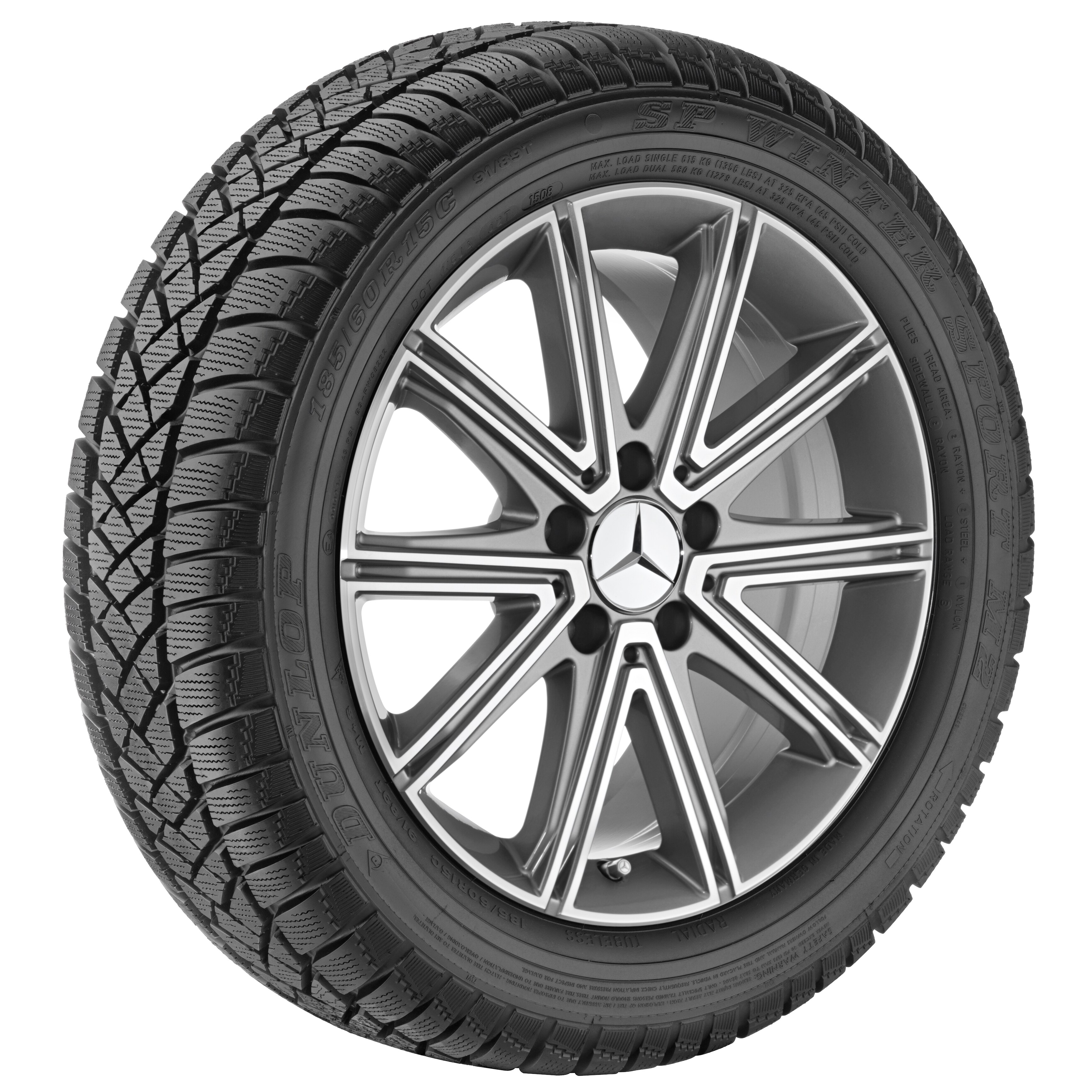 MB 10-Speichen-Rad, 43,2 cm (17 Zoll)