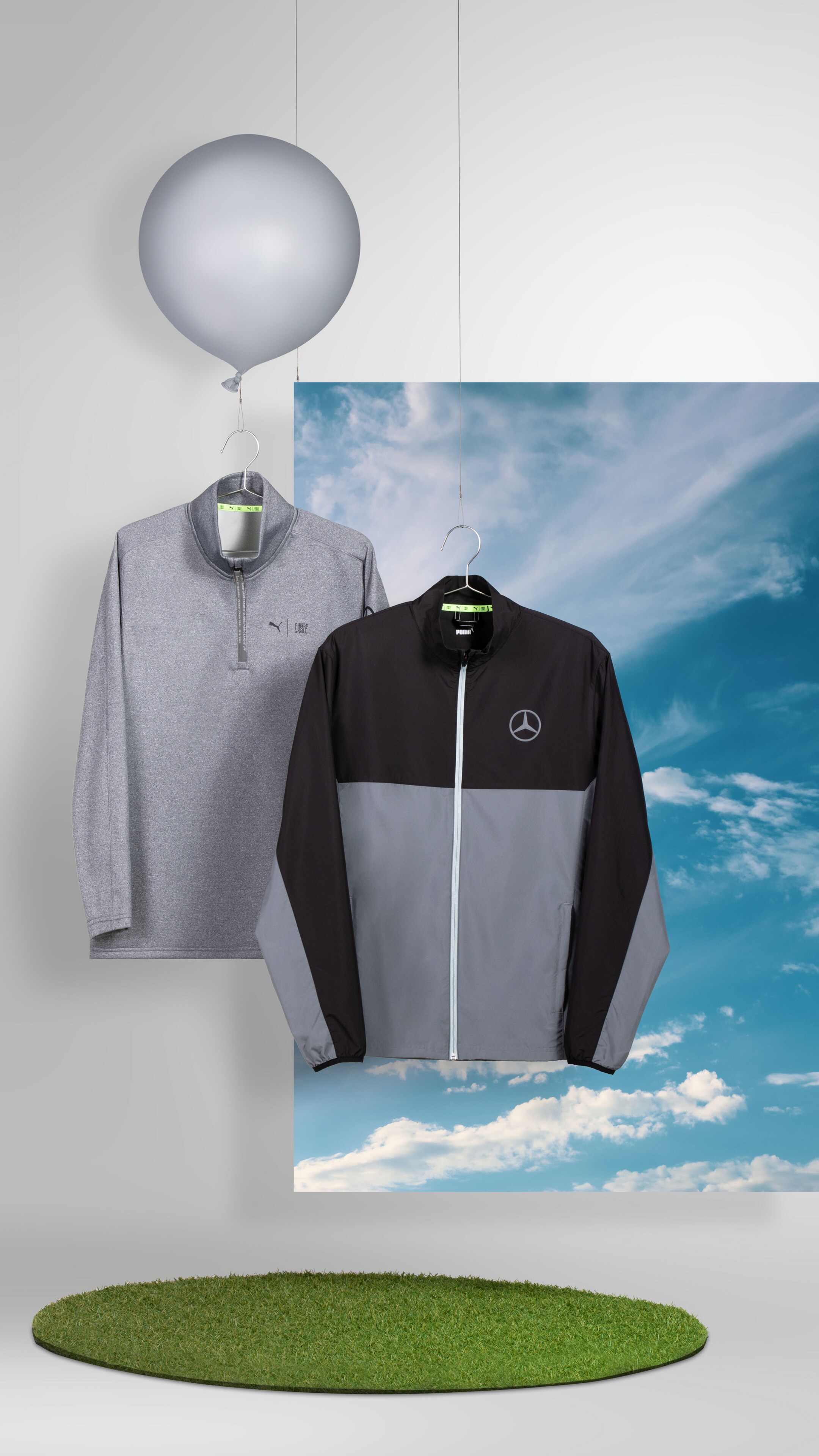 Men's golf sweater & Men's golf wind jacket