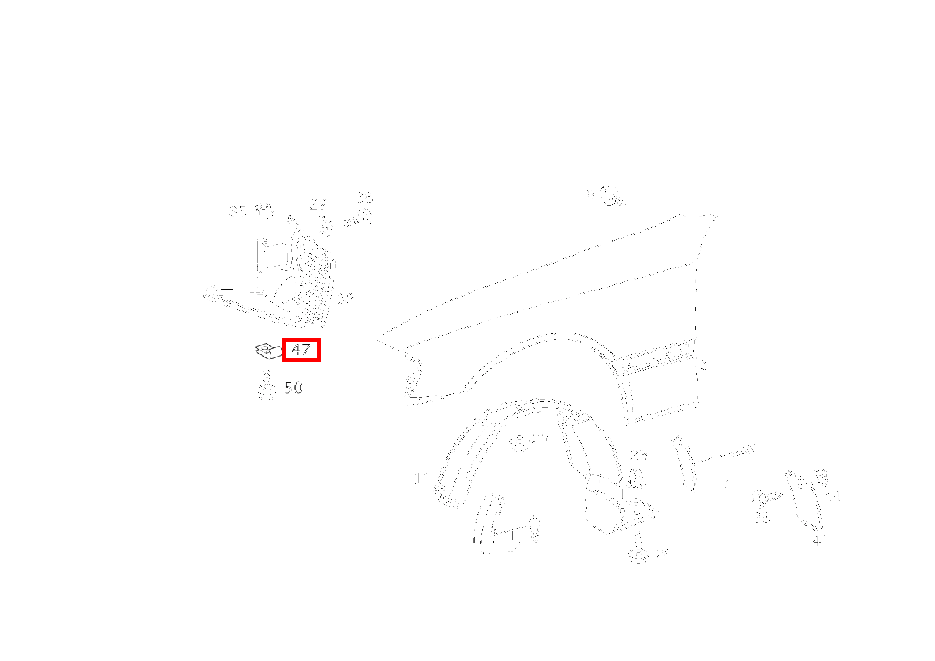 CLIPSMUTTER BLECHSCHRAUBE ABDECKUNG AN STOSSFAENGER VORN E 350 Limousine 211