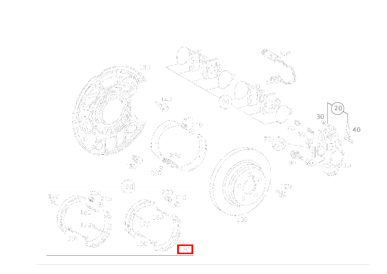 Zugfeder BREMSBACKEN AN ABDECKBLECH CLK 63 AMG Cabriolet 209