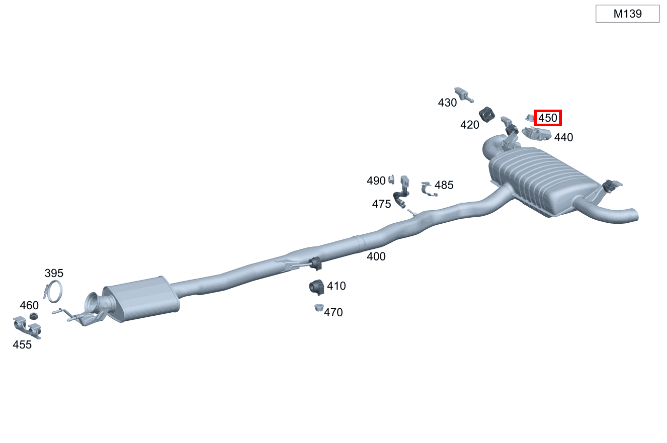 Mutter Befestigung Aktuator; M5 Mercedes-AMG CLA 45 S 4MATIC+ Shooting Brake 118