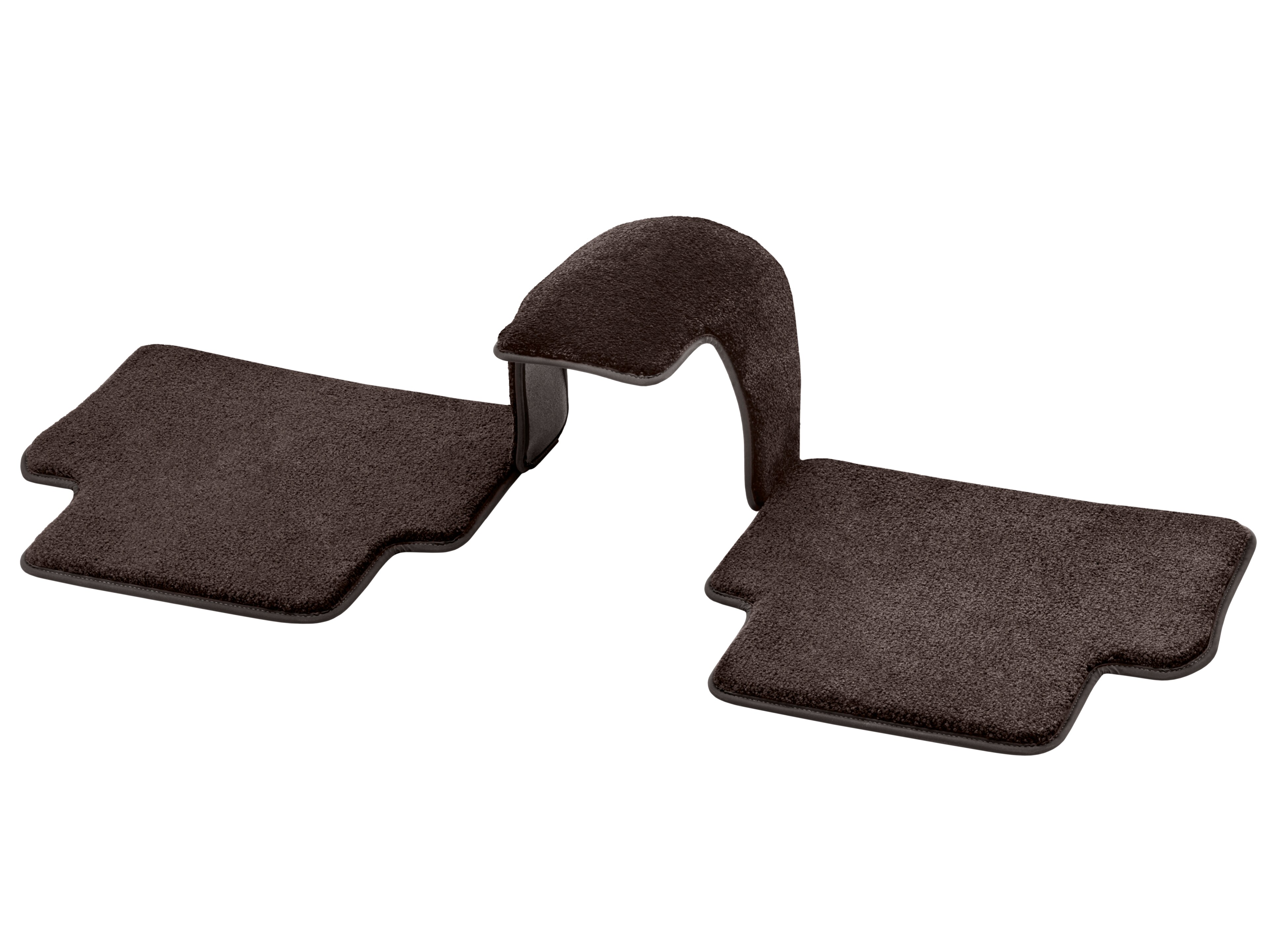 Veloursmatten EXCLUSIV, Fond mit Kardantunnelmatte