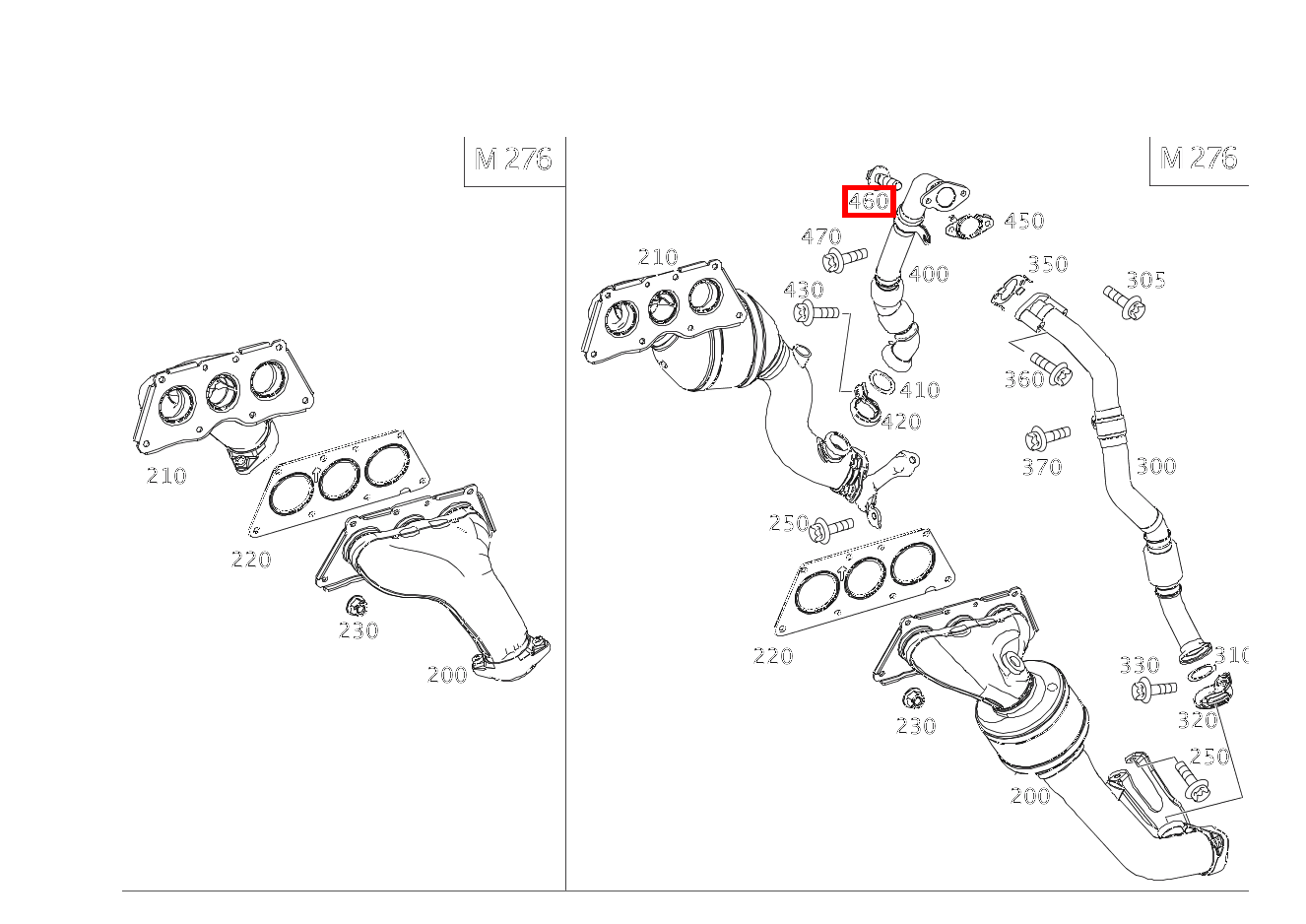 Sechsrundschraube Abgasrückführungsleitung an Ventil; M6X20 E350 CA 207