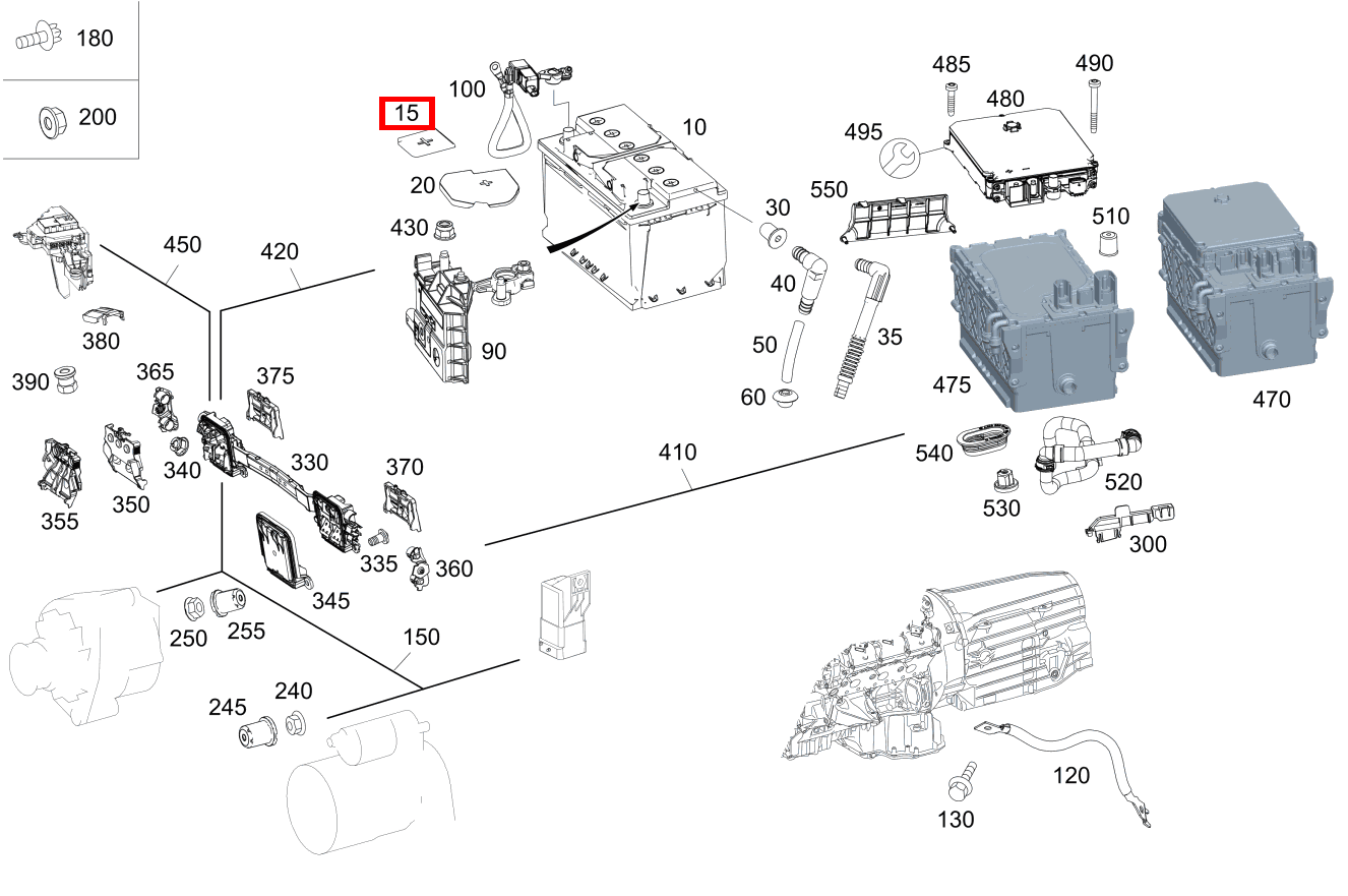 Schutzkappe POLABDECKKAPPE E 300 Cabriolet 238 Schutzkappe POLABDECKKAPPE E 300 Cabriolet 238