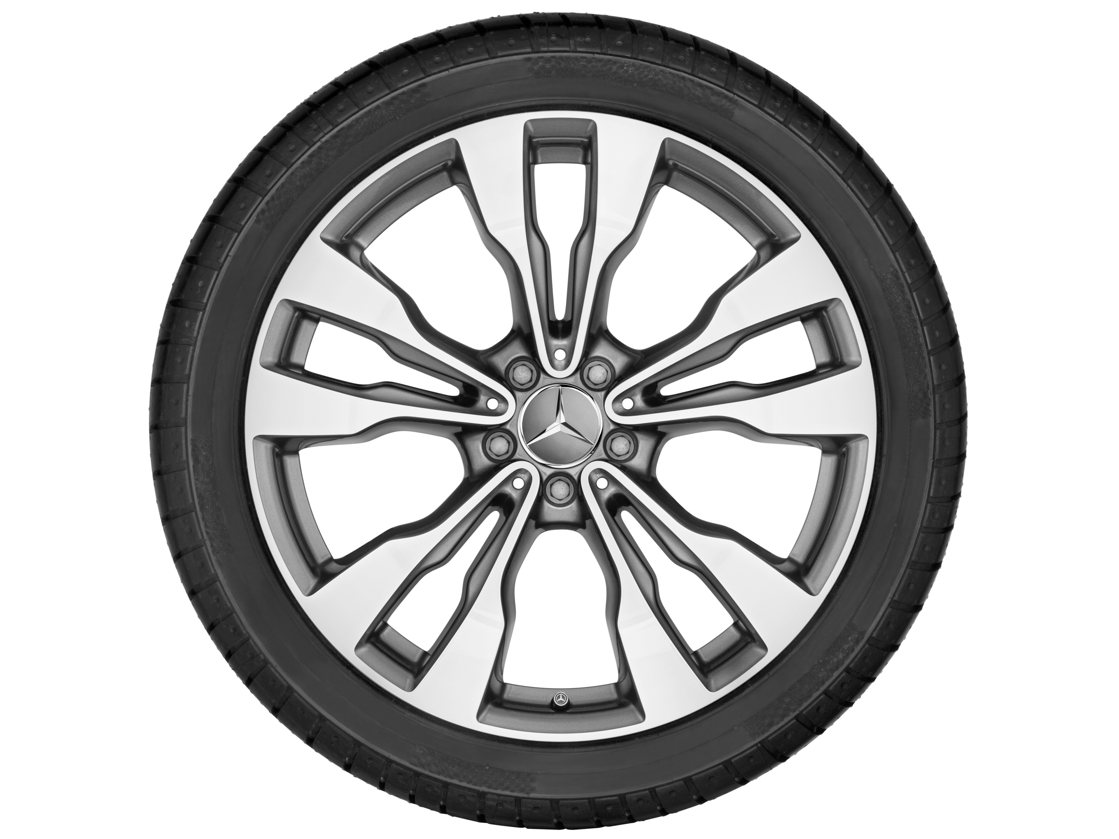 Mercedes-Benz - 5-Doppelspeichen-Rad, 50,8 cm (20 Zoll), glan 5-Doppelspeichen-Rad, 50,8 cm (20 Zoll), glan