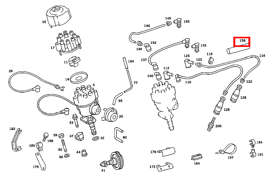 Isolierschlauch ZYLINDER NOS.5-8 260mm G 500 463
