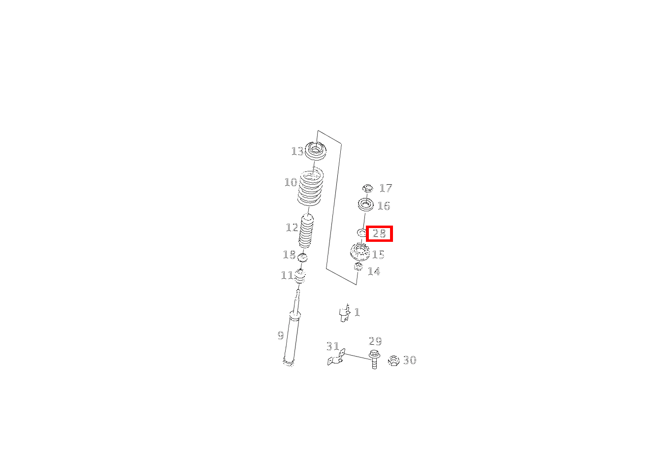 Sechskantmutter Mit Bund GLC 300 de 4MATIC 254 Sechskantmutter Mit Bund GLC 300 de 4MATIC 254